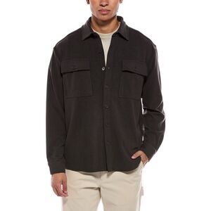Report Collection Mens  Butter Soft Knit Shirt, Gray